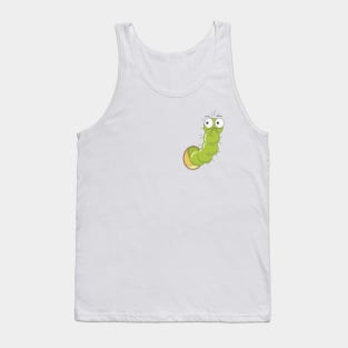 Green worm Tank Top